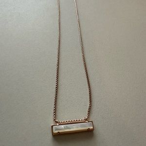 Kendra Scott Rose Gold Necklace